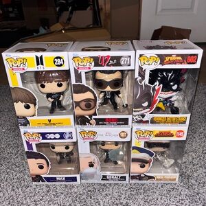 Funko Pop! Vinyl Figures - pack of 6